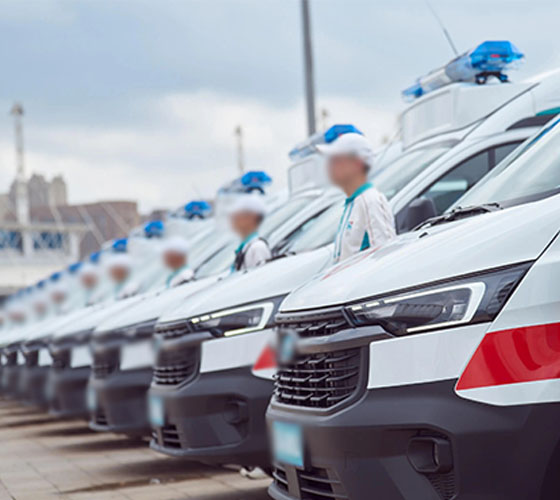 利辛县服务车队展示